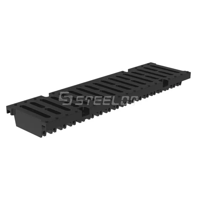 Р1018АС Решетка лотка полиамидная пластик SteeStart 499*139*44мм DN 100 С250 Steelot