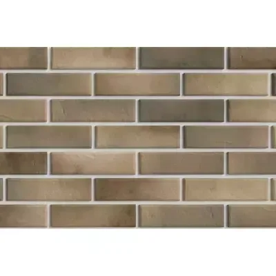 Фасадная термопанель с клинкерной плиткой ВР (Иран) Retro Brick Pepper 1,02*0,45м пенополистирол (пенопласт) 50мм Reliz