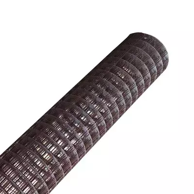 Сетка заборная сварная Лепсе сталь с ПВХ RAL 8017 (коричневый) 50х50 2,2мм 1.8х 15м рулон ТУ