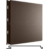 Стеновая панель Вертикаль Classic 200*176мм 0.45мм Drap TX Россия в пленке RR 32 (коричневый) Grand Line