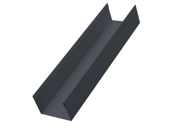 Стойка 64*38мм 0.45мм Drap TX двусторонний RAL 7024 (серый) 1.8м Grand Line