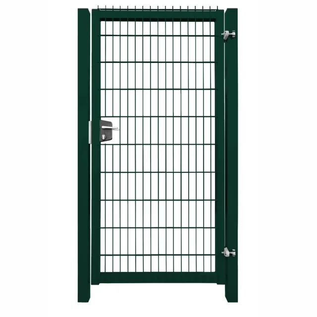 Калитка сварная панель Bastion 2.03м 1м RAL 6005 (зеленый) тип Б Grand Line