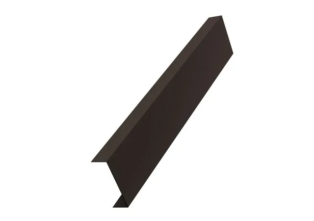 Накладка (для столба 60*60) 0.5мм Velur RR 32 (коричневый) 1.8м Grand Line