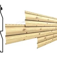 Сайдинг Корабельная доска 260×226 мм 0,45 мм Ecosteel теxture Россия Орех Металл Профиль