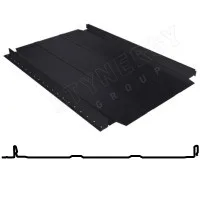 Фальцевая панель Stynergy Смарт Фальц Про широкое ребро 521/480мм Graphite 45 0.45мм RAL 9005 (черный)