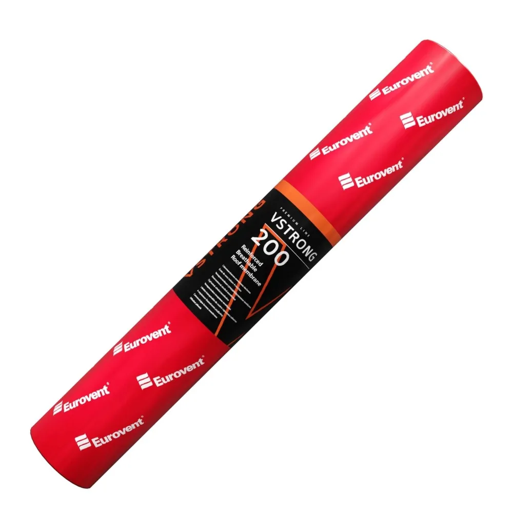 Диффузионная мембрана (ветрозащита) Eurovent VSTRONG 75м2/упак