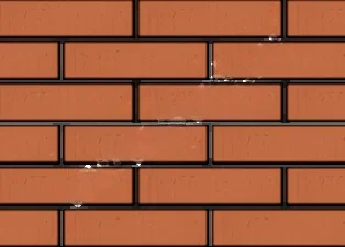 Кирпич облицовочный пустотелый клинкер Возрождение Красный Кембридж винтаж 250*85*65мм стандартная стенка М300кг/см2 ЛСР