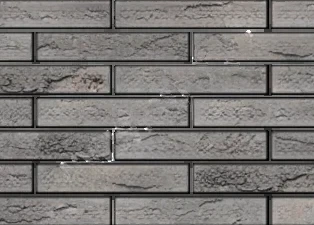 Кирпич облицовочный полнотелый под заказ Classic Базальтовый ручная формовка 290×50×40 мм М250 кг/см2 BrickWell