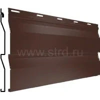 Сайдинг Корабельная доска 265*240мм 0.5мм PurPro Россия RAL 8017 (коричневый) Grand Line