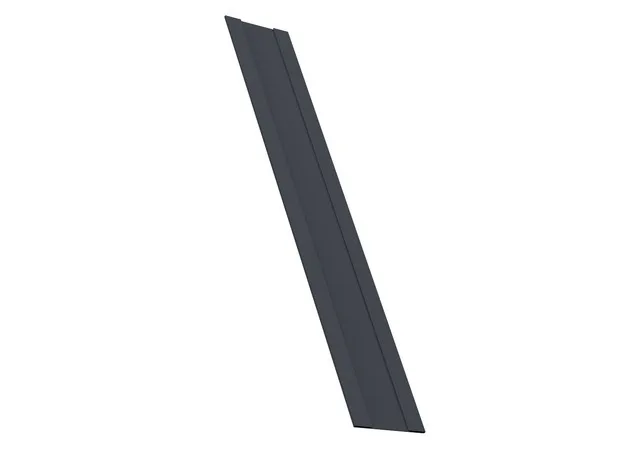 Крепежная планка 0.45мм Drap TwinColor RAL 7024 (серый) 2м Grand Line