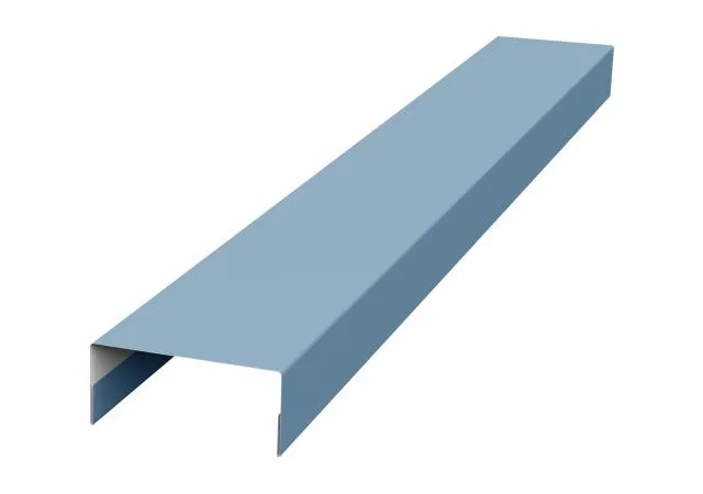 Крышка 45*20мм 0.45мм Drap TX RAL 5024 (голубой) 2.5м Grand Line