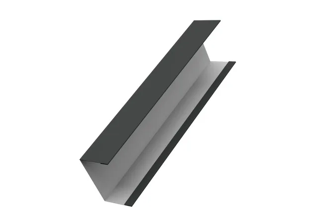 Крышка 65*40мм 0.5мм Rooftop Бархат RAL 7016 (серый) 3м Grand Line