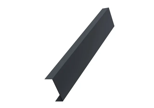 Накладка (для столба 60*60) 0.45мм Drap TwinColor RAL 7024 (серый) 3м Grand Line