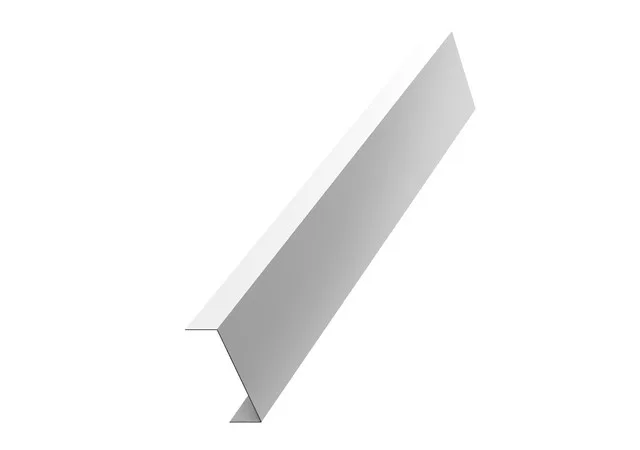 Накладка (для столба 80*80) 0.45мм Drap TX RAL 9003 (белый) 2.5м Grand Line
