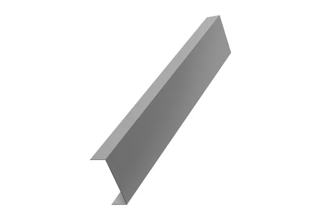 Накладка (для столба 80*80) 0.45мм Полиэстер RAL 9006 (серый) 2м Grand Line