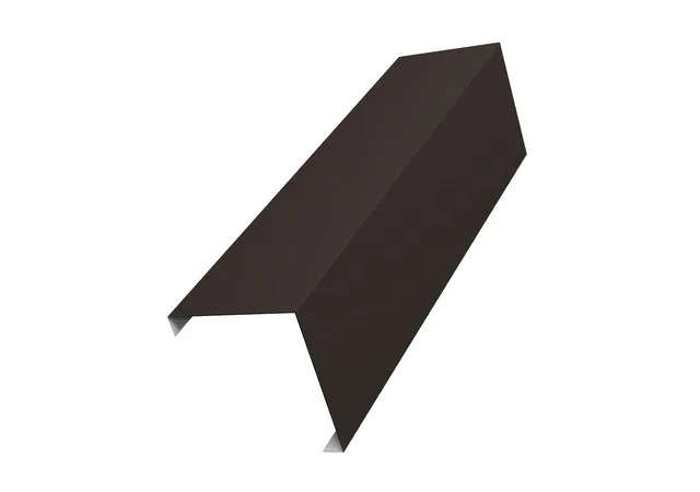 Накладка угловая (для столба 80*80) 0.5мм PurPro RR 32 (коричневый) 2м Grand Line