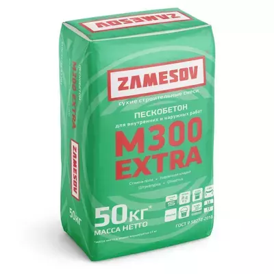 Пескобетон М300 Zamesov 50кг