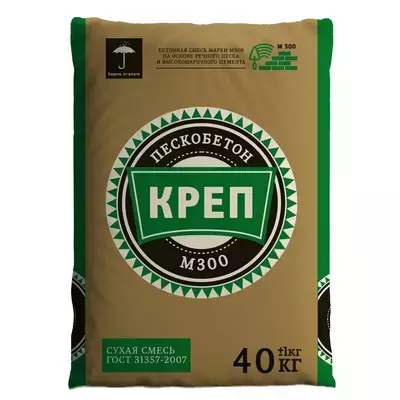 Пескобетон М300 Креп 40кг