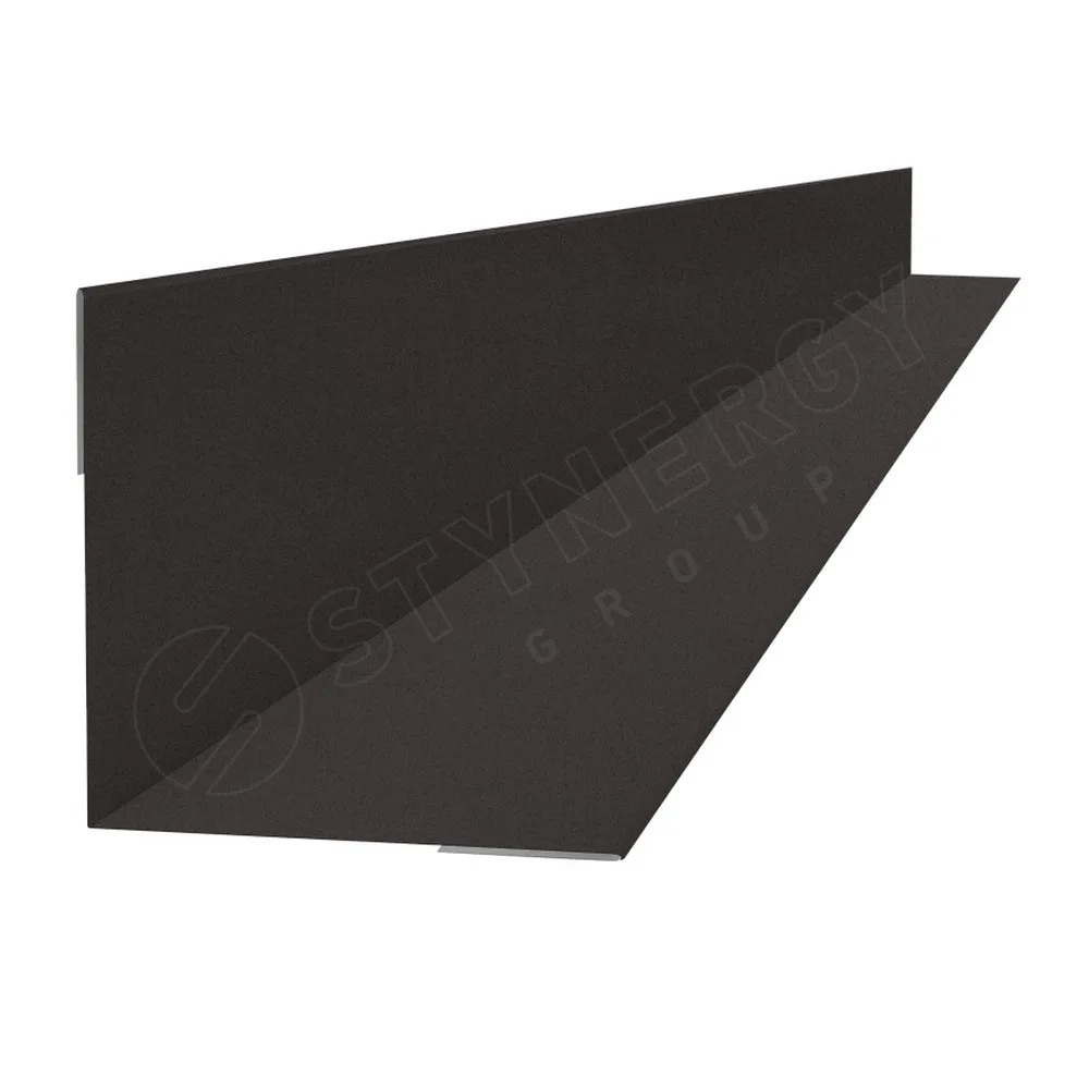 Угол внутренний простой 110*110мм 0.45мм Graphite 45 3м Stynergy