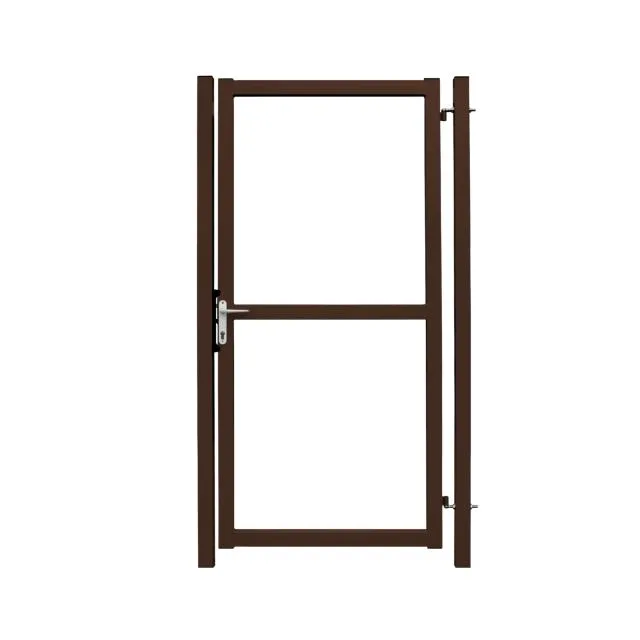 Калитка каркас Colority Zinc 1.8м 1м RAL 8017 (коричневый) Grand Line