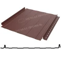 Фальцевая панель Металл Профиль Fastclick-T 531/485мм Viking 0.45мм RR 32 (коричневый)