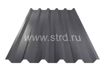 Профнастил C 44 0.5мм PureTech Mat Россия RAL 7024 (серый) Металл Профиль