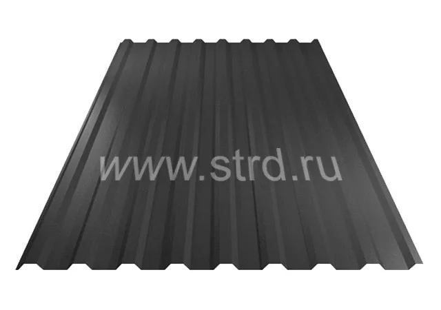 Профнастил C 20 0.5мм Rooftop Кашемир матовый (Rooftop Ultra Matte) Россия RAL 7016 (серый) Stynergy