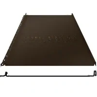 Фальцевая панель Grand Line Кликфальц Mini 340/305мм PurLite матовый 0.5мм RR 32 (коричневый)