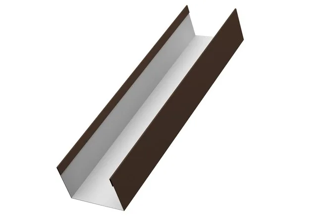 Стойка 64*38мм 0.5мм Drap RAL 8017 (коричневый) 2.5м Grand Line