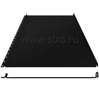 Фальцевая панель Grand Line Кликфальц Mini 340/305мм Drap 0.5мм RAL 9005 (черный)