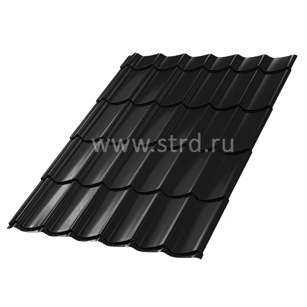 Профиль Modern 0.45мм Drap ТР Турция RAL 9005 (черный) Grand Line