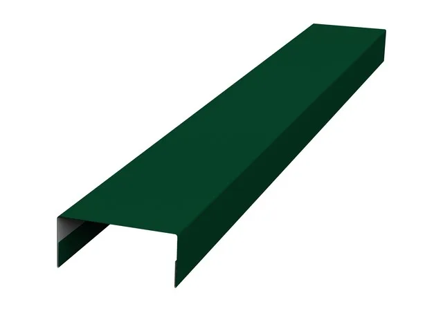 Крышка 30*20мм 0.45мм Drap ТР RAL 6005 (зеленый) 2м Grand Line