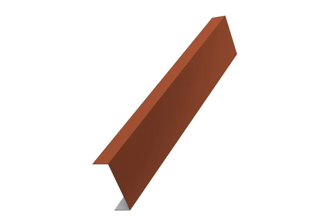 Накладка (для столба 60*60) 0.45мм Drap ТР RAL 8004 (кирпичный) 3м Grand Line
