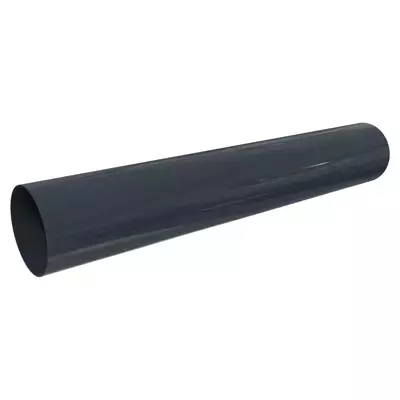 Труба 1м Braas 100мм RAL 7024 (серый)