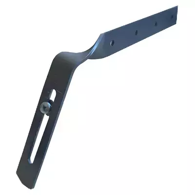 Удлинитель держателя желоба боковой металлический серый Braas RAL 7024 (серый)