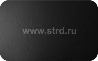 Плоский лист (отмотка от 8м) внутр. d 500мм 0.45мм Drap TX двусторонний в пленке Россия RAL 9005 (черный)