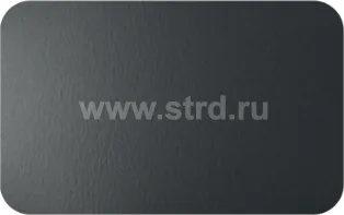 Плоский лист (отмотка от 8м) внутр. d 500мм 0.5мм Velur в пленке Россия RAL 7016 (серый)