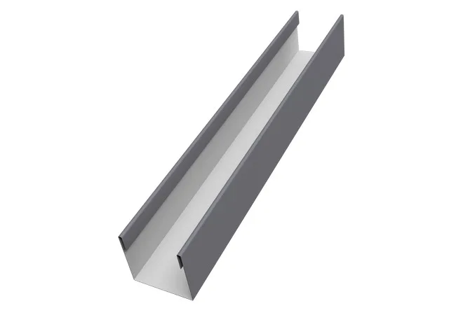 Стойка 37*35мм 0.45мм Drap TX RAL 7004 (серый) 1.8м Grand Line