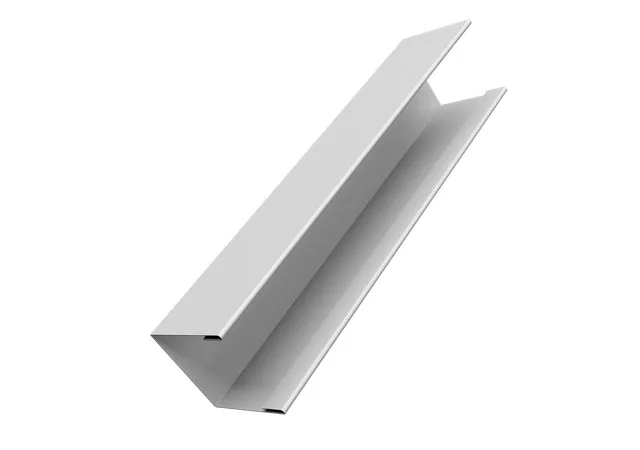 Крышка 40*39мм 0.45мм Drap TX RAL 9003 (белый) 2м Grand Line