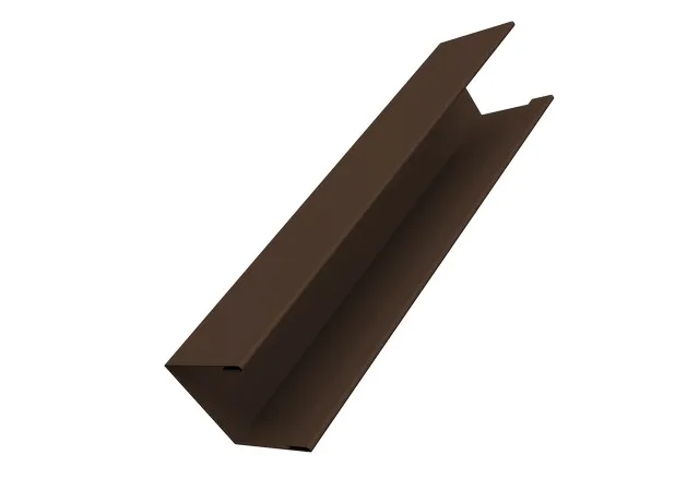 Крышка 40*39мм 0.45мм Drap TX двусторонний RAL 8017 (коричневый) 2м Grand Line