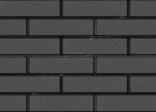 Кирпич облицовочный полнотелый с тех. пустотами Графитовый гладкий 250×120×65 мм М300 кг/см2 ЛСР