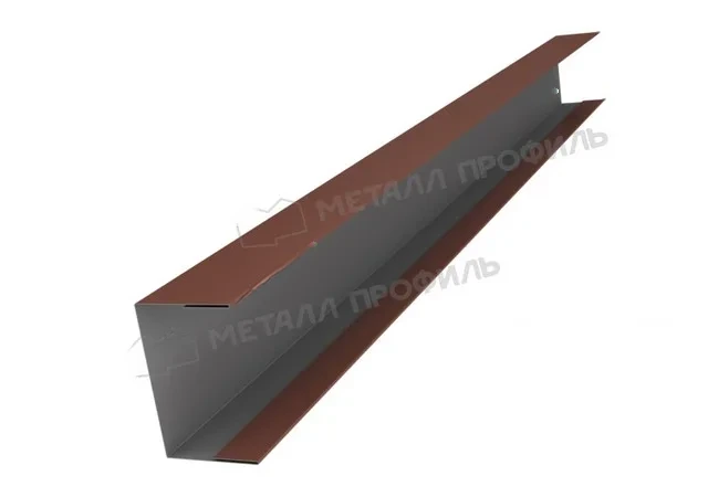 Стойка 35*60мм 0.45мм Viking RAL 8017 (коричневый) 3м Металл Профиль