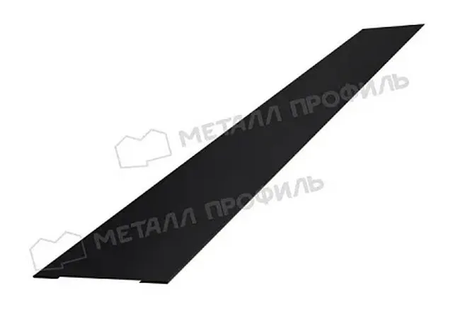 Крепежная планка 0.45мм Viking RAL 9005 (черный) 2.5м Металл Профиль