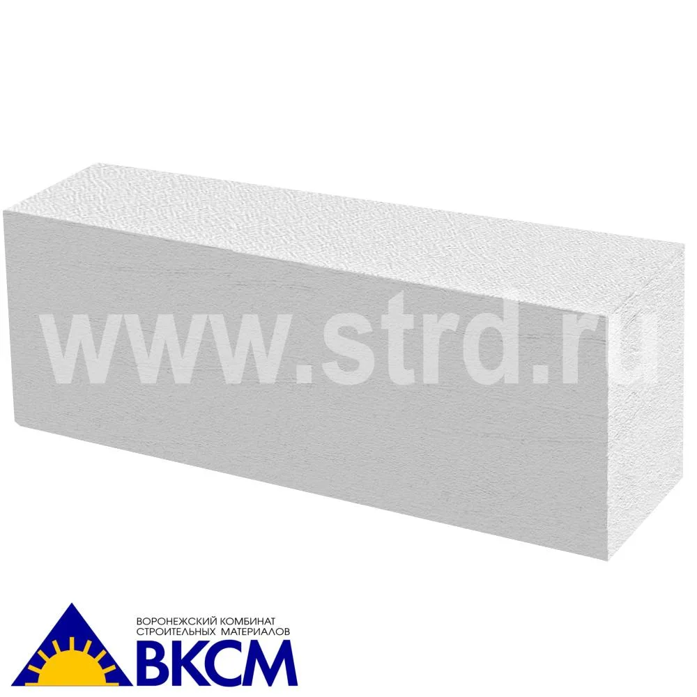 Блок газобетонный EuroBlock / ВКСМ перегородочный 600*300*150 D600кг/м3 В3,5