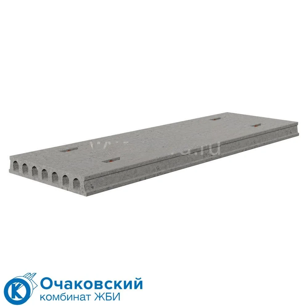 Плиты перекрытия многопустотные облегченные с петлями ПНО 35-15-8 3480мм 1497мм 160мм Очаковский