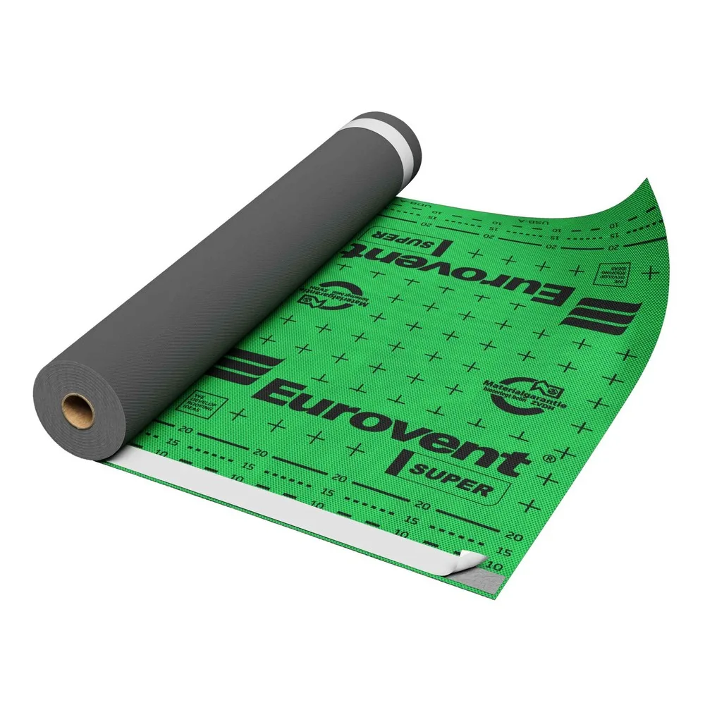 Диффузионная мембрана (ветрозащита) Eurovent SUPER Sk2 75м2/упак