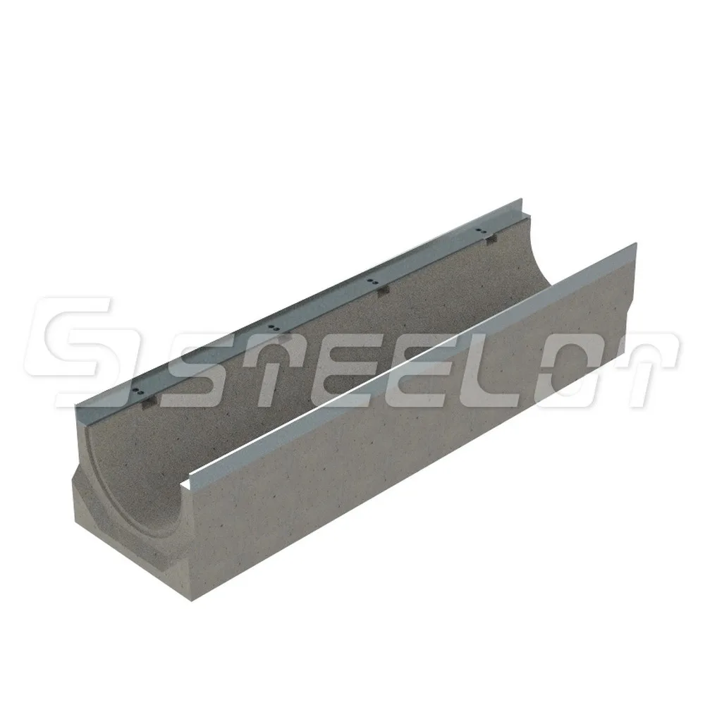 B20205M Лоток бетон SteePro M 1000*260/270*205мм DN 200 E600 Steelot