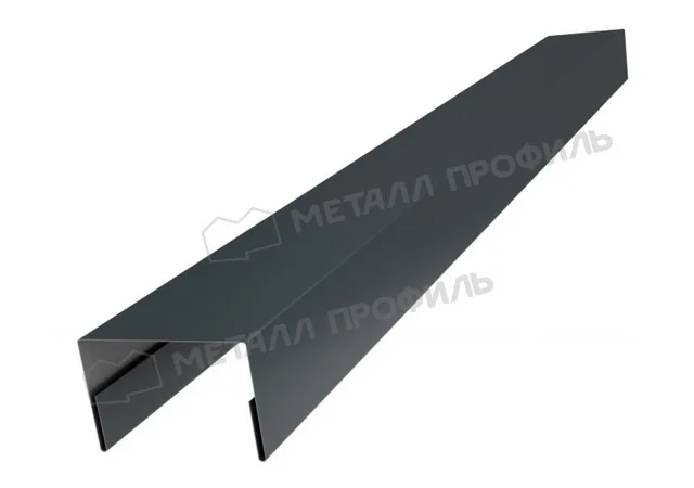 Стойка 36*24мм 0.45мм Viking RAL 7016 (серый) 2м Металл Профиль