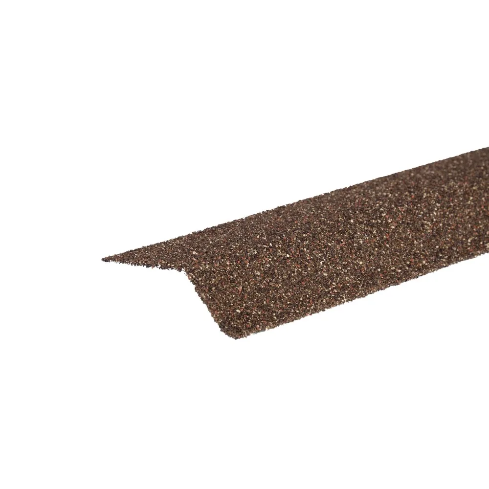 Карнизная планка металлическая с гранулятом 75*50 1250мм