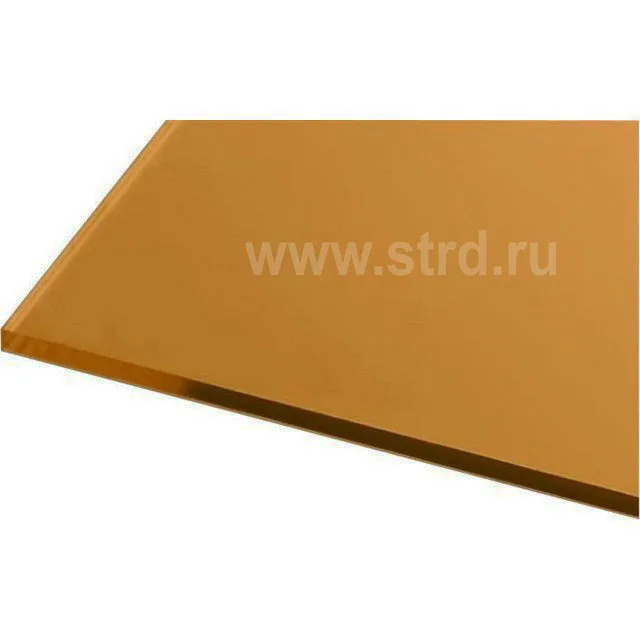 Монолитный поликарбонат 4мм 2,05*3,05м Woggel коричневый